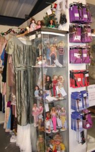 New November stock of dolls and hosiery