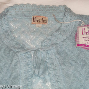 Blue Brettles bed jacket new with tag