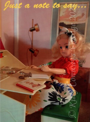 Sindy blank card porttrait